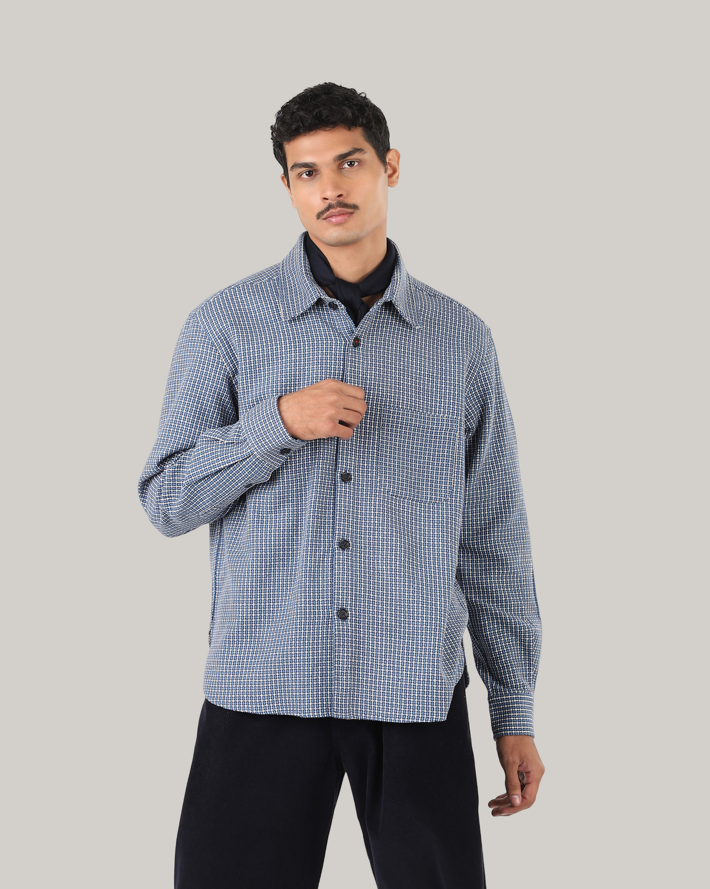 KARDO LUIS SHIRT - INDIGO