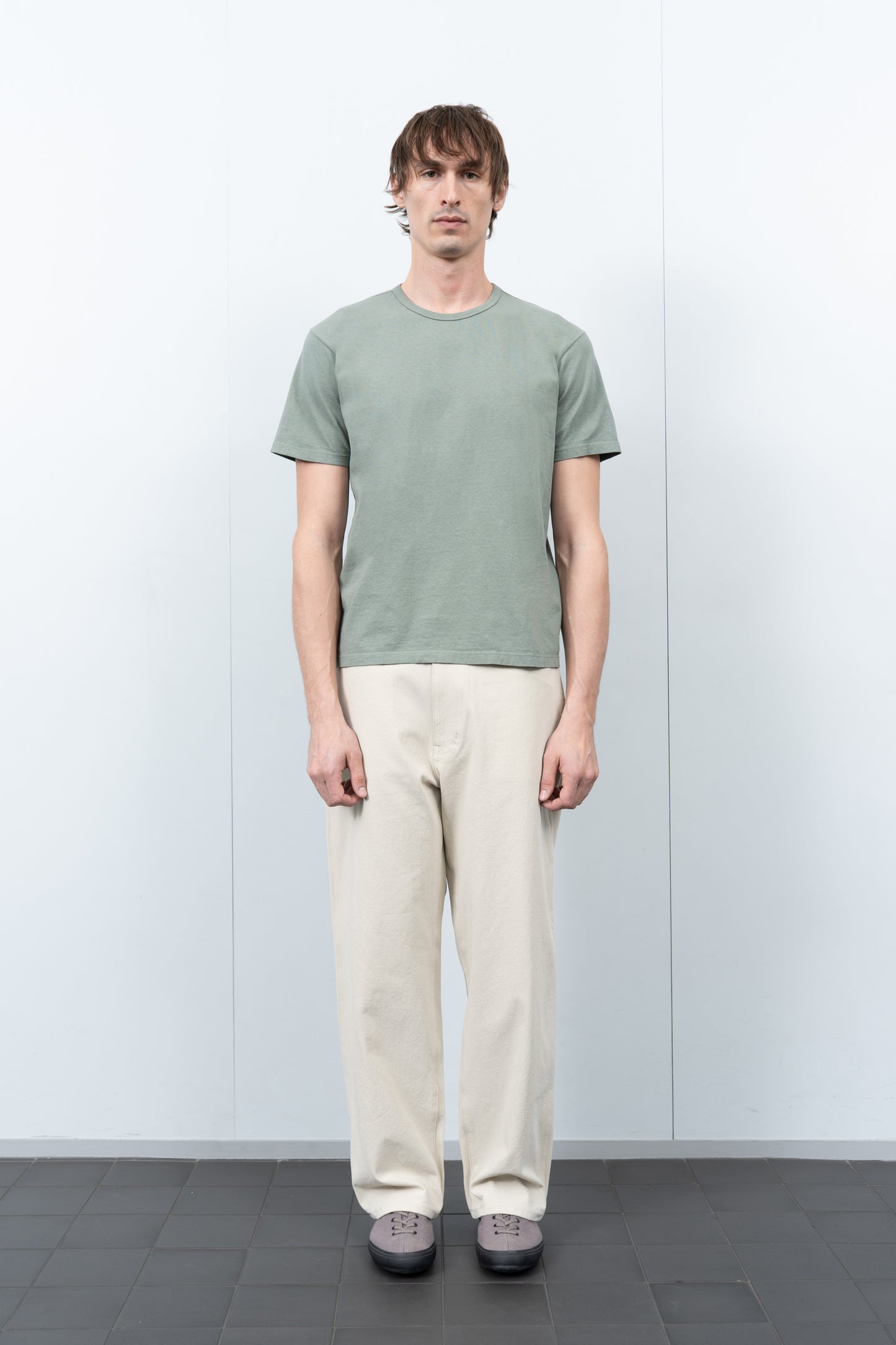 LADY WHITE CO. OUR T-SHIRT - DUSTY SAGE