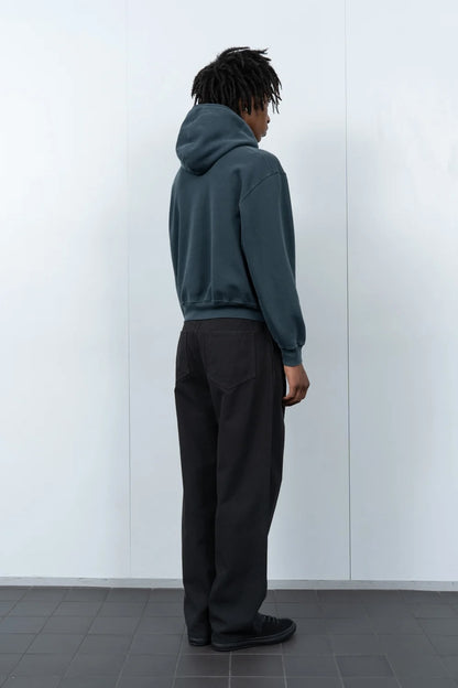 LADY WHITE CO. MINI HOODIE - PIGMENT PITCH TEAL