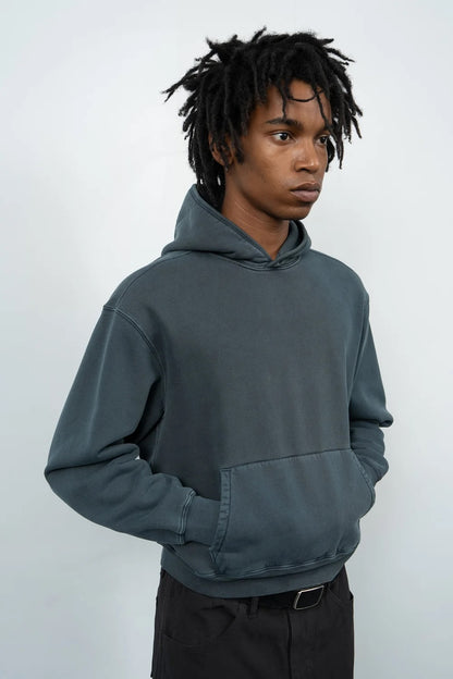 LADY WHITE CO. MINI HOODIE - PIGMENT PITCH TEAL