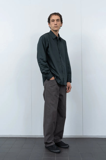 LADY WHITE CO. LYNN L/S SHIRT - ABYSS