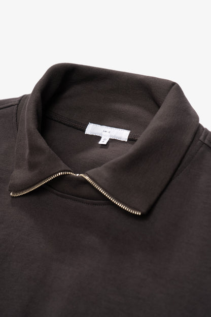 LADY WHITE CO. LAYERED 1/4 ZIP - PEWTER