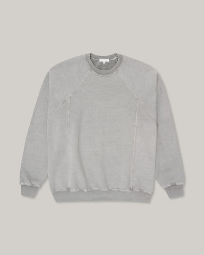 LADY WHITE CO. HEAVY GUSSET CREWNECK - PIGMENT CHALK