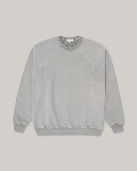LADY WHITE CO. HEAVY GUSSET CREWNECK - PIGMENT CHALK
