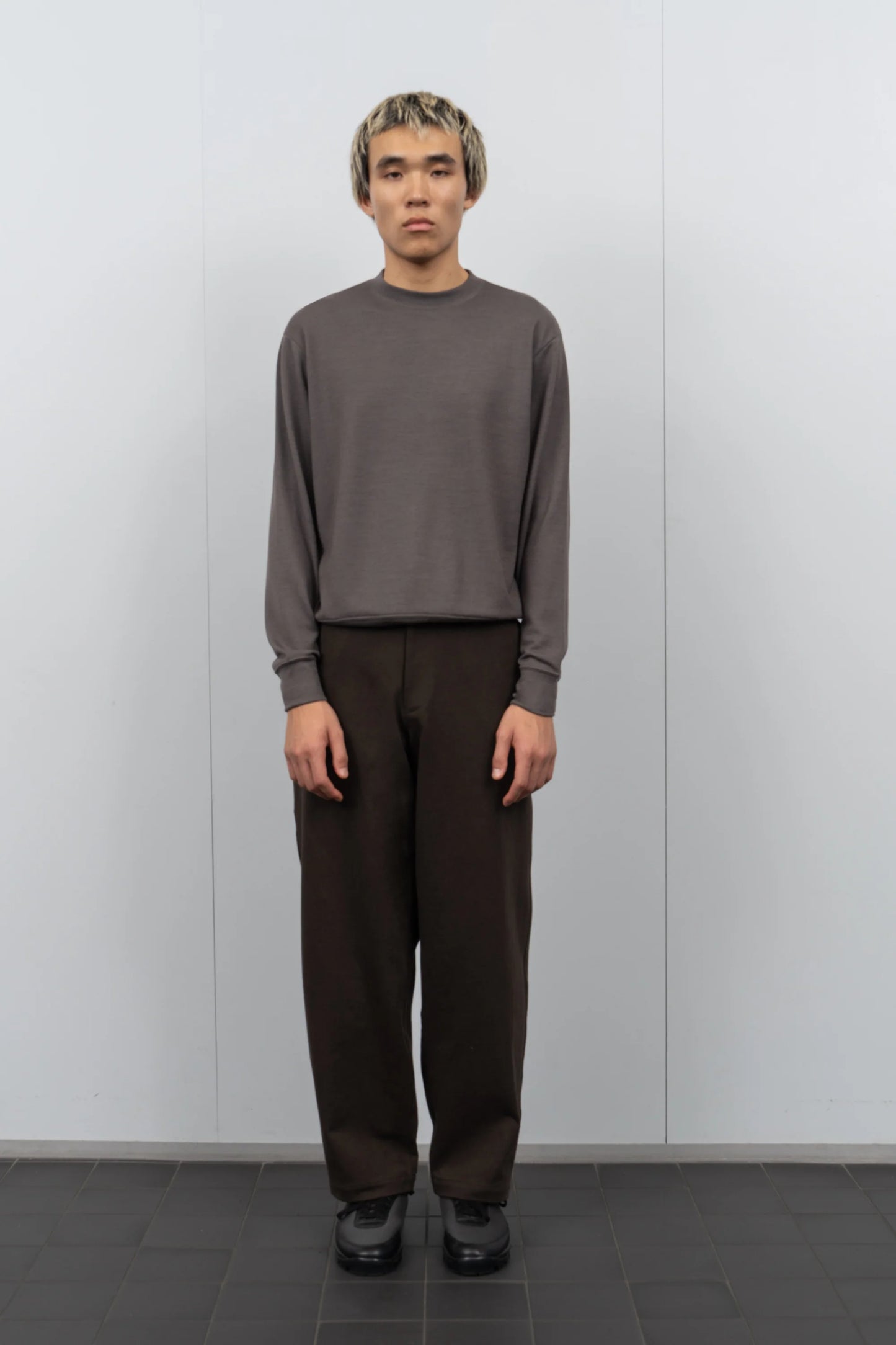 LADY WHITE CO. JERSEY TROUSER - BLACK OLIVE