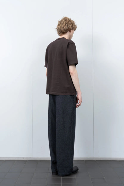 LADY WHITE CO. RUGBY T-SHIRT - BLACK MUSHROOM