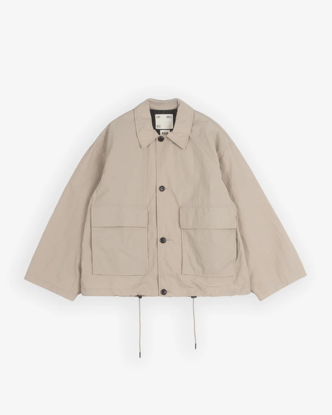 GIRLS OF DUST COVE JACKET - FUJI NYLON - OYSTER