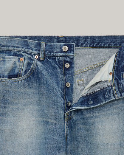 MARKA WIDE LEG JEANS - USED WASHED