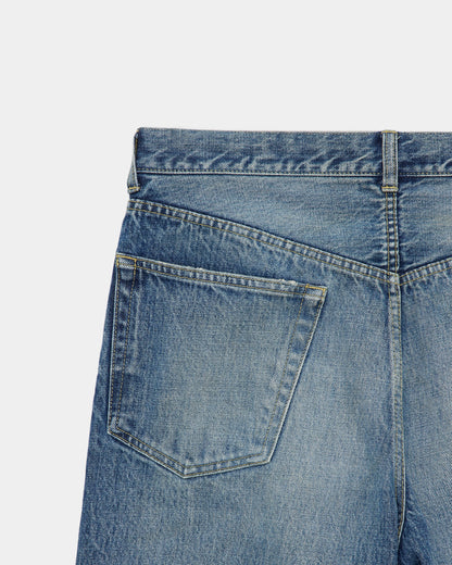 MARKA WIDE LEG JEANS - USED WASHED
