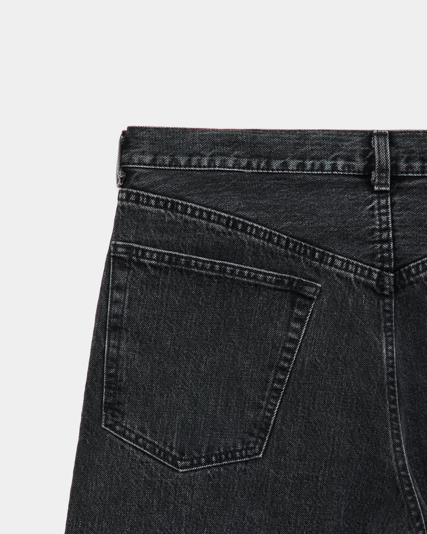 MARKA WIDE LEG JEANS - FADED BLACK