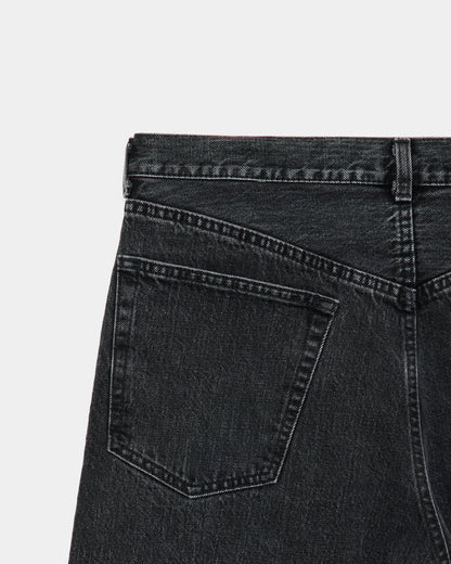 MARKA WIDE LEG JEANS - FADED BLACK