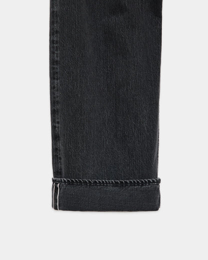 MARKA WIDE LEG JEANS - FADED BLACK