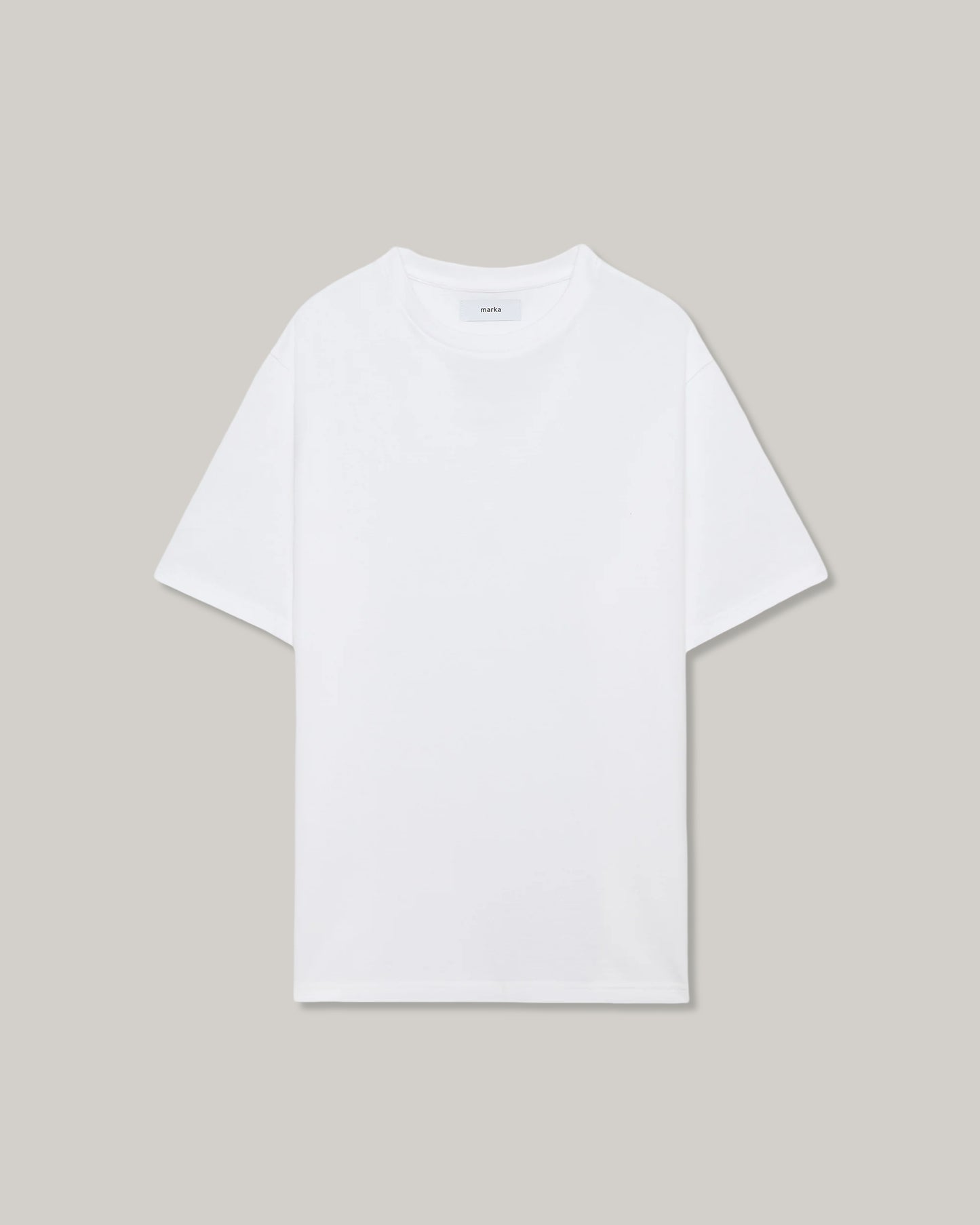 MARKA CREW NECK TEE - WHITE