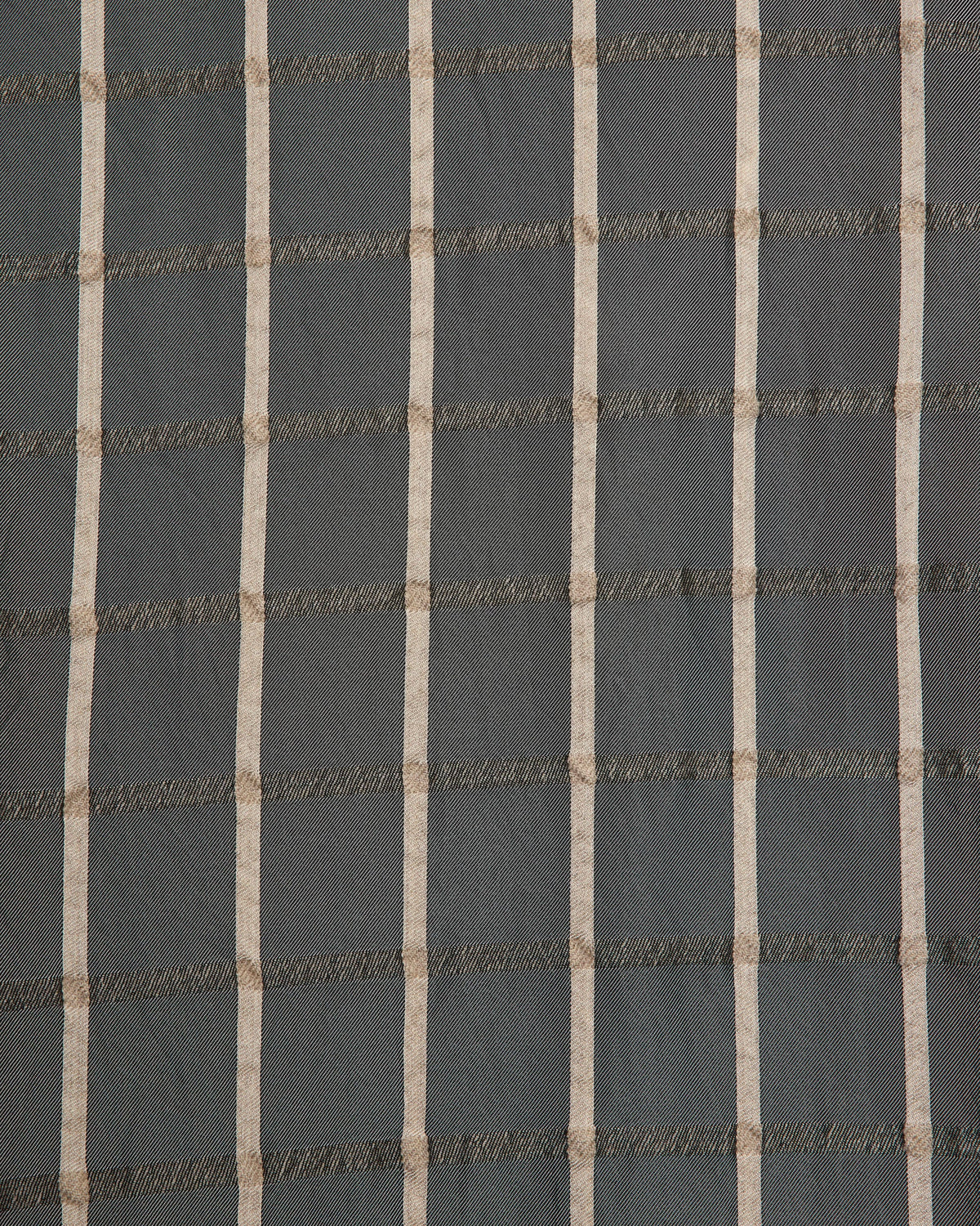MARKA OPEN COLLAR SS SHIRT - GREY CHECK