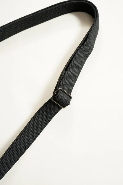 NIGEL CABOURN MAIL BAG TEACORE LEATHER - BLACK