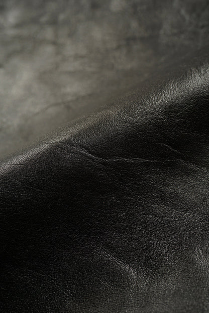 NIGEL CABOURN MAIL BAG TEACORE LEATHER - BLACK