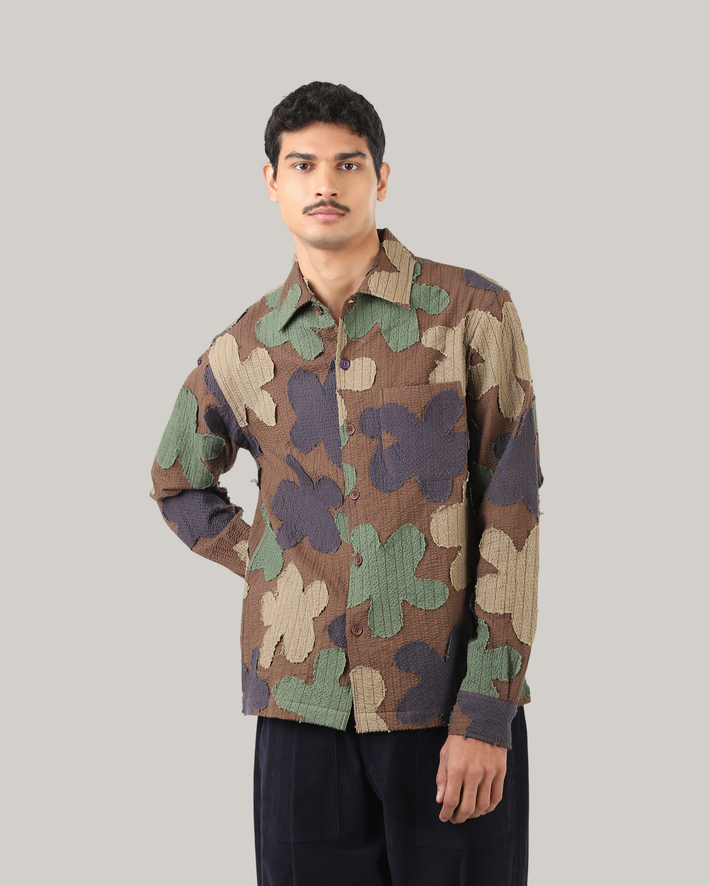 KARDO MARTIN SHIRT - FLOWER CAMO