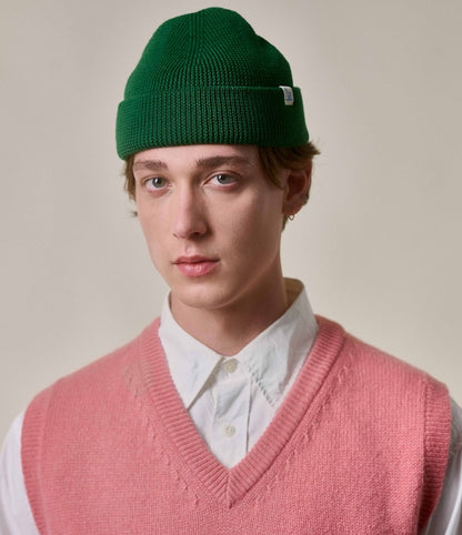 MERZ B SCHWANEN MERINO WOOL VEST - ROSEWOOD