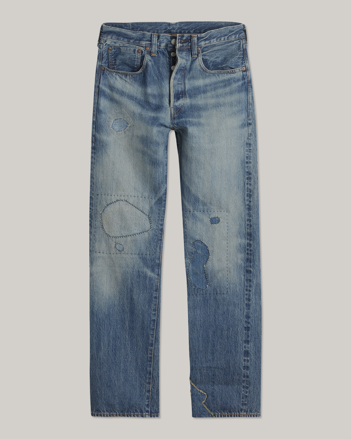 LEVI'S VINTAGE CLOTHING 1947 501 JEANS - HOLCOMB
