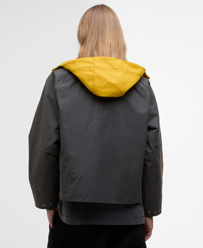 BARBOUR x KAPTAIN SUNSHINE SHORT CRUISER JACKET - IRON
