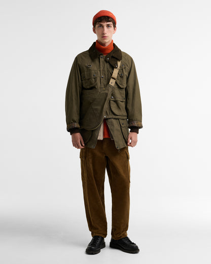 BARBOUR x NORBIT 3-IN-1 CASUAL JACKET - KHAKI BROWN