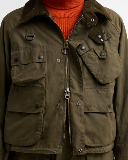 BARBOUR x NORBIT 3-IN-1 CASUAL JACKET - KHAKI BROWN