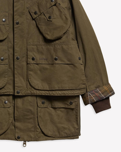 BARBOUR x NORBIT 3-IN-1 CASUAL JACKET - KHAKI BROWN