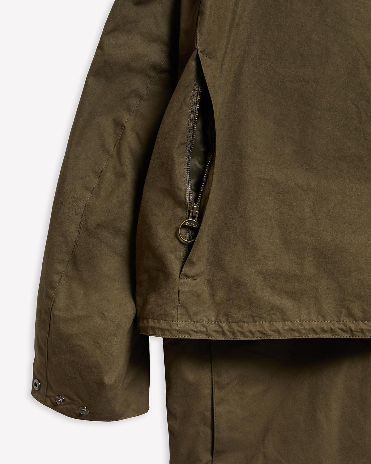 BARBOUR x NORBIT 3-IN-1 CASUAL JACKET - KHAKI BROWN
