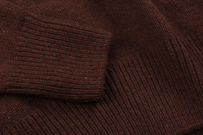 MERZ B. SCHWANEN LOCC01 CREW PULLOVER - CHESTNUT