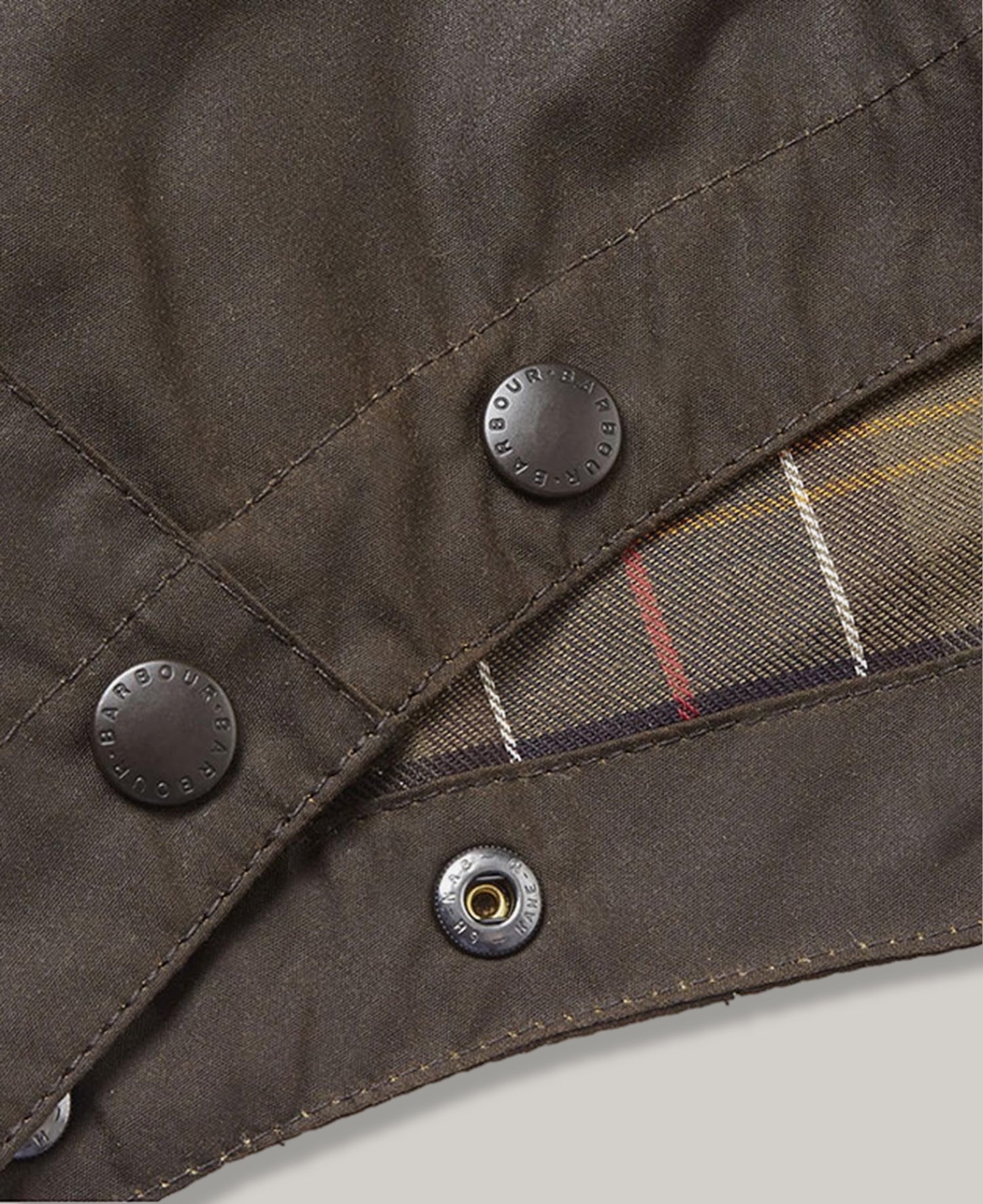 BARBOUR CLASSIC SYLKOIL HOOD - OLIVE