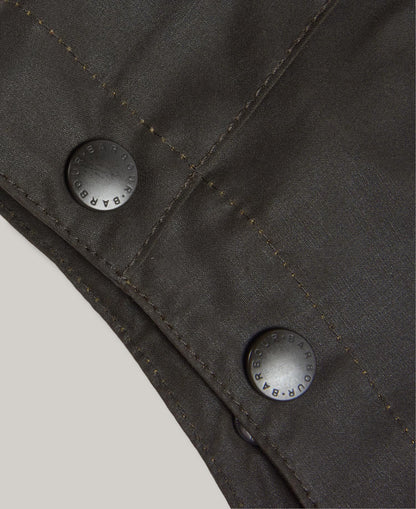BARBOUR CLASSIC SYLKOIL HOOD - OLIVE