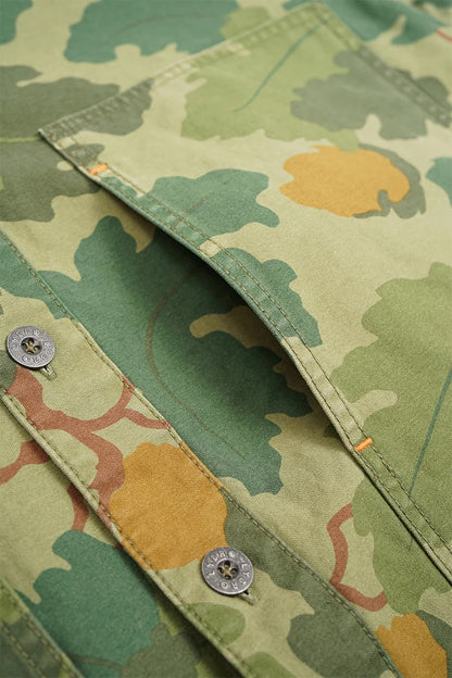 NIGEL CABOURN JK-02-3 UTILITY OVERSHIRT - GREEN