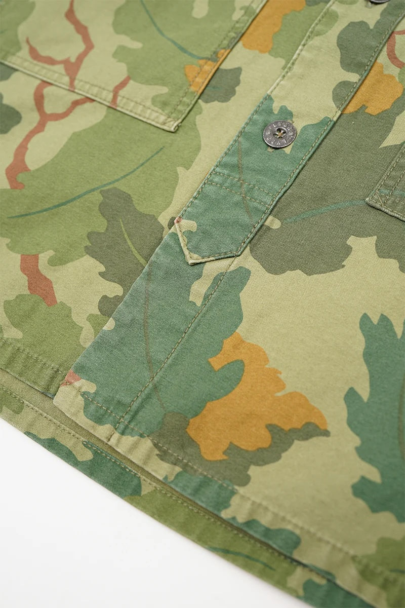 NIGEL CABOURN JK-02-3 UTILITY OVERSHIRT - GREEN