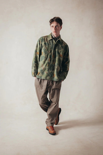 NIGEL CABOURN JK-02-3 UTILITY OVERSHIRT - GREEN