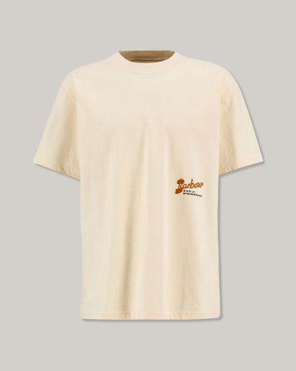 BARBOUR TERRAIN T-SHIRT - NEUTRAL