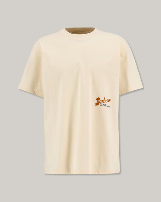 BARBOUR TERRAIN T-SHIRT - NEUTRAL