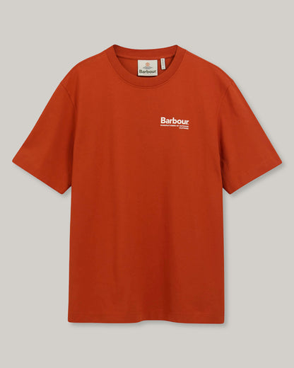 BARBOUR BIRCHCLIFFE RELAXED GRAPHIC T-SHIRT - ROOBIOS