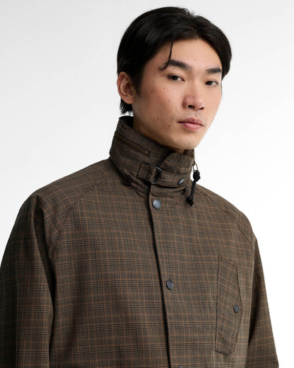 BARBOUR TRANSPORT URSULA WATERPROOF JACKET - DARK STONE