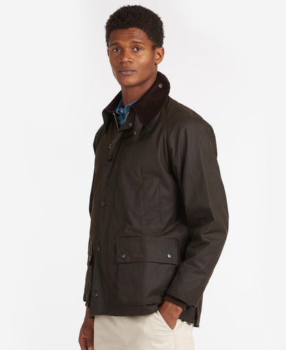 BARBOUR BEDALE WAX JACKET - OLIVE