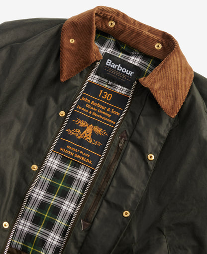 BARBOUR 130 TRANSPORT WAX - SAGE