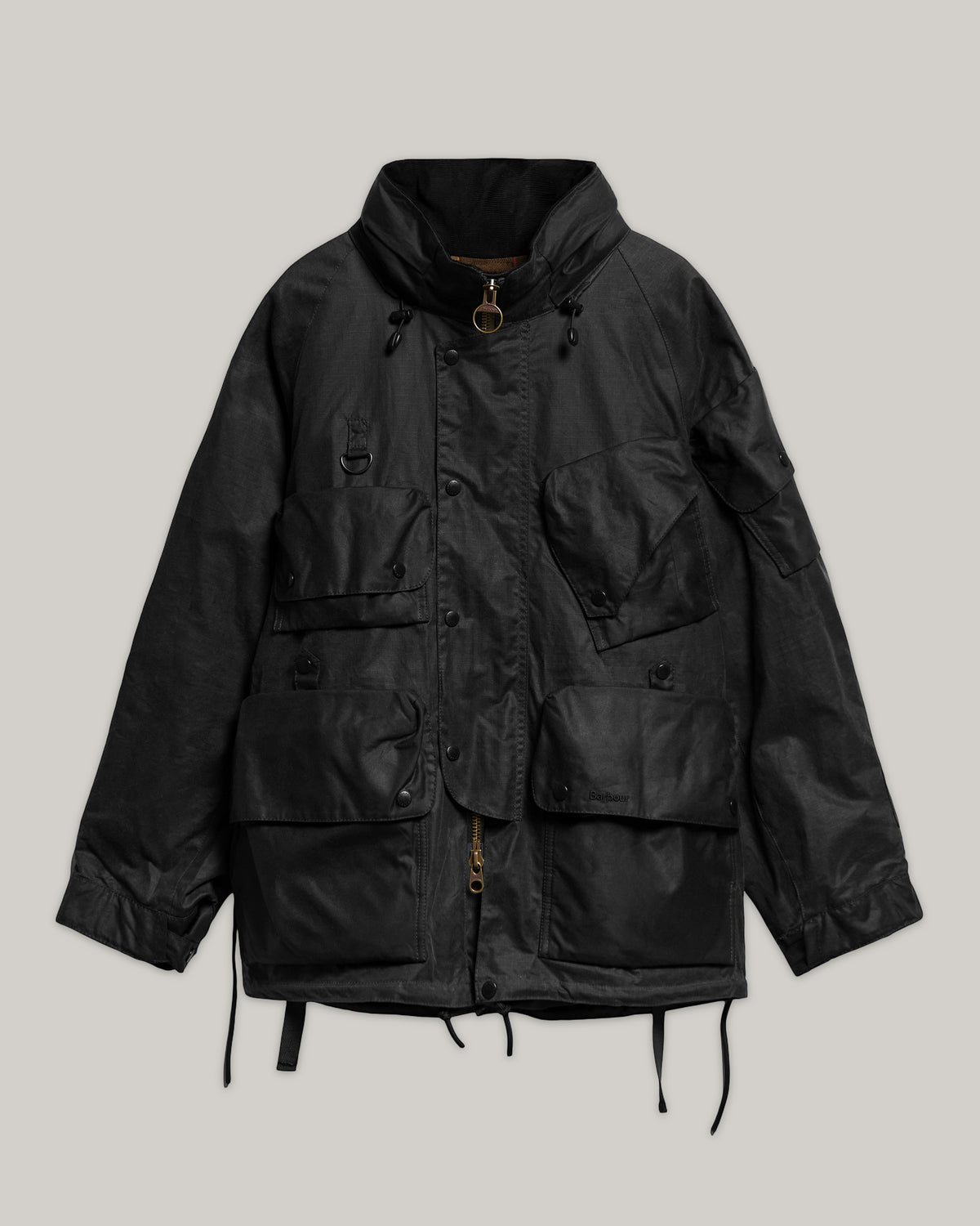 BARBOUR x NORBIT RIPSTOP WAX JACKET - BLACK