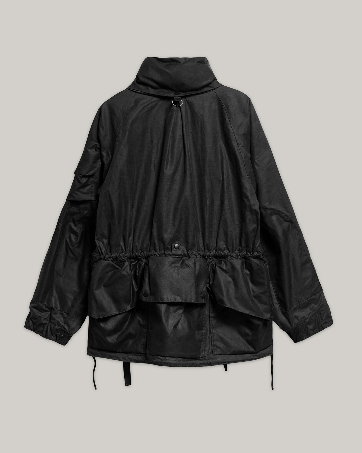 BARBOUR x NORBIT RIPSTOP WAX JACKET - BLACK