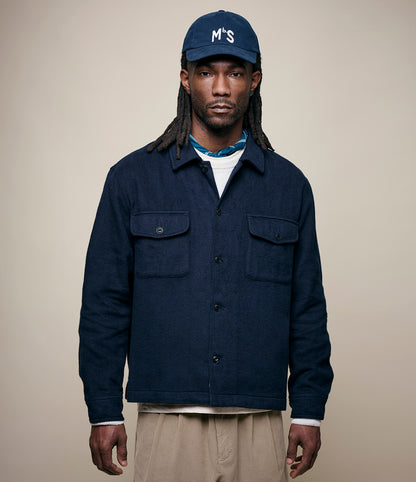 MERZ B. SCHWANEN SHIRT06BL - NIGHT BLUE