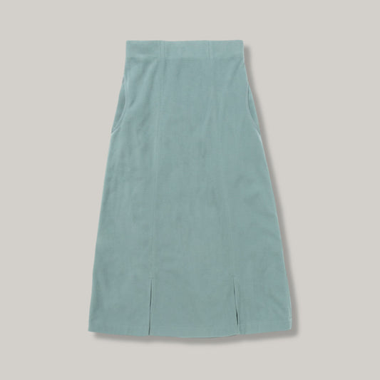 SNOW PEAK MICRO FLEECE SKIRT - GREY