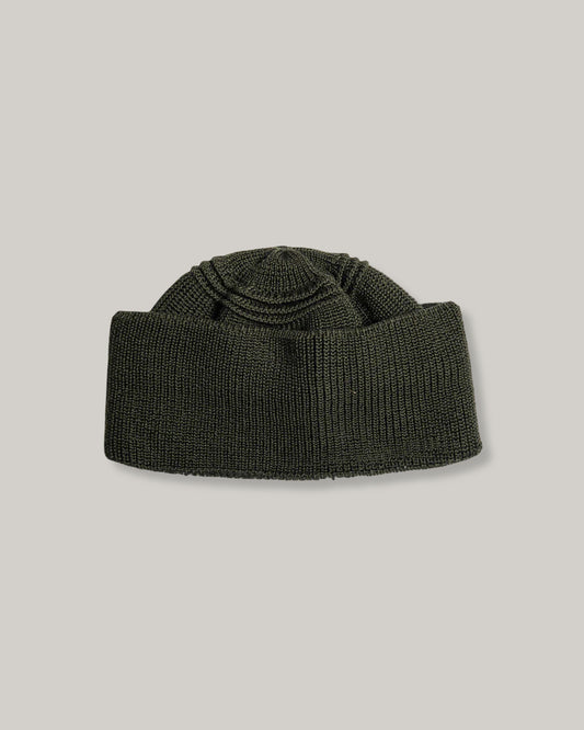 HEIMAT MERINO MECHANICS CAP - MILITARY GREEN