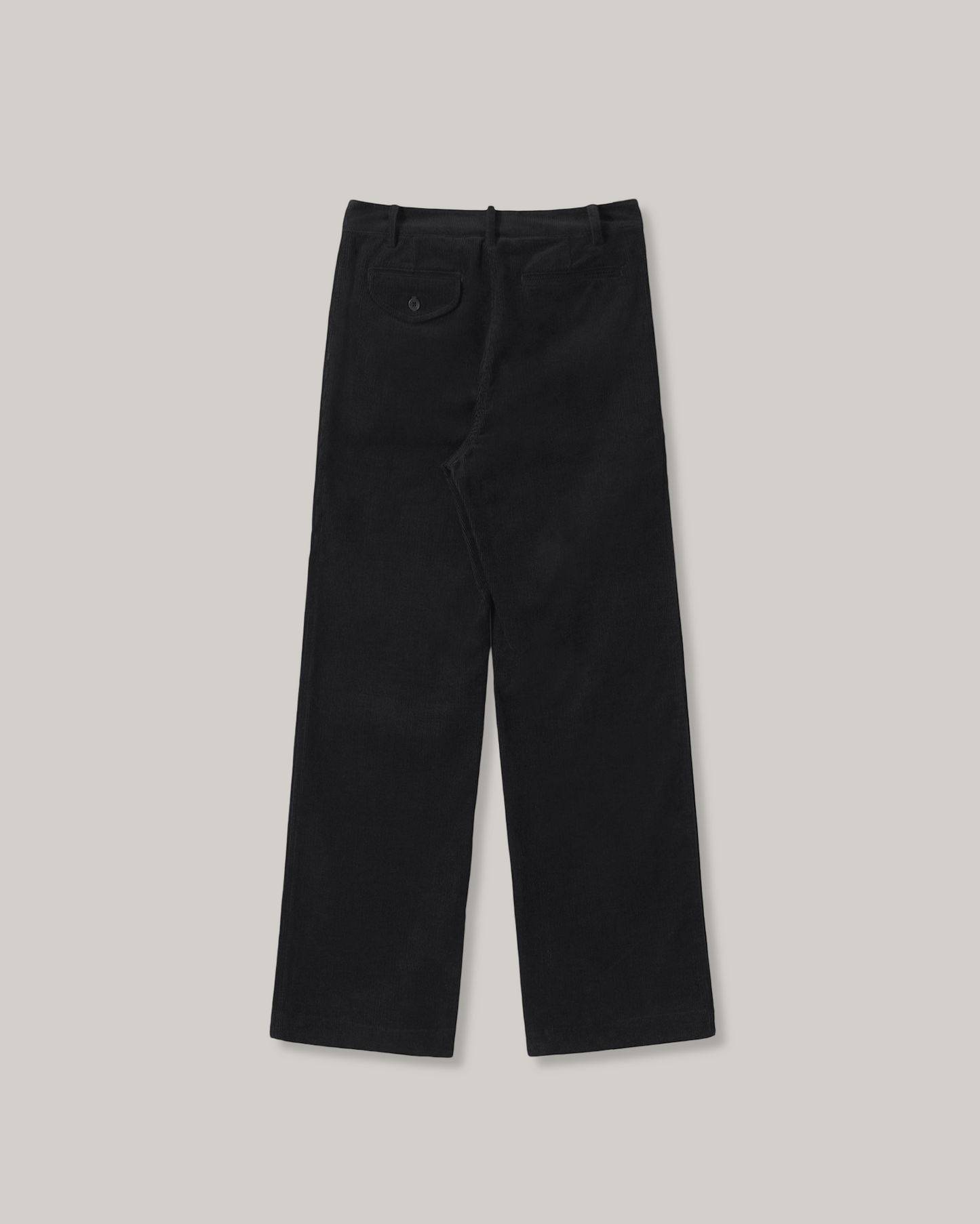 NOTHING WRITTEN BRODY CORDUROY PANTS - BLACK