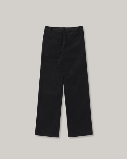 NOTHING WRITTEN BRODY CORDUROY PANTS - BLACK