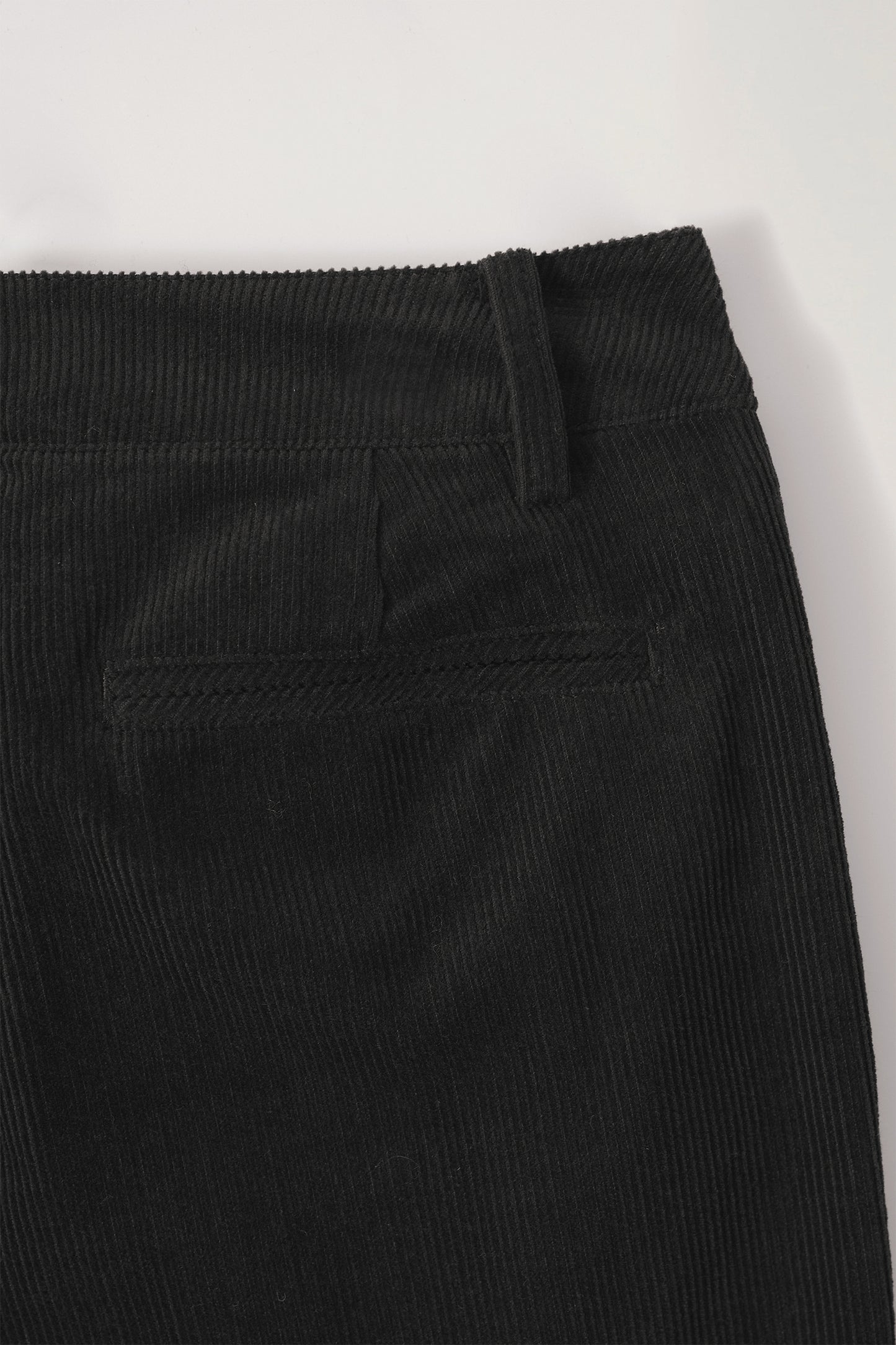 NOTHING WRITTEN BRODY CORDUROY PANTS - BLACK