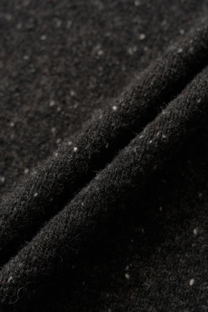 NOTHING WRITTEN NEP YARN MIXED MUFFLER - CHARCOAL