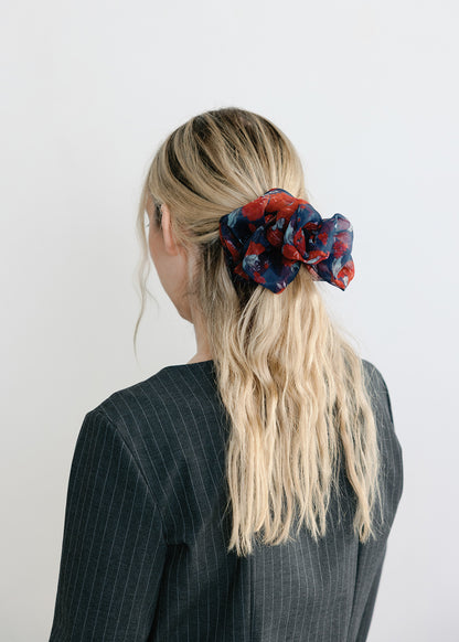 A BRONZE AGE - ORGANZA SCRUNCHIE -  ROSE